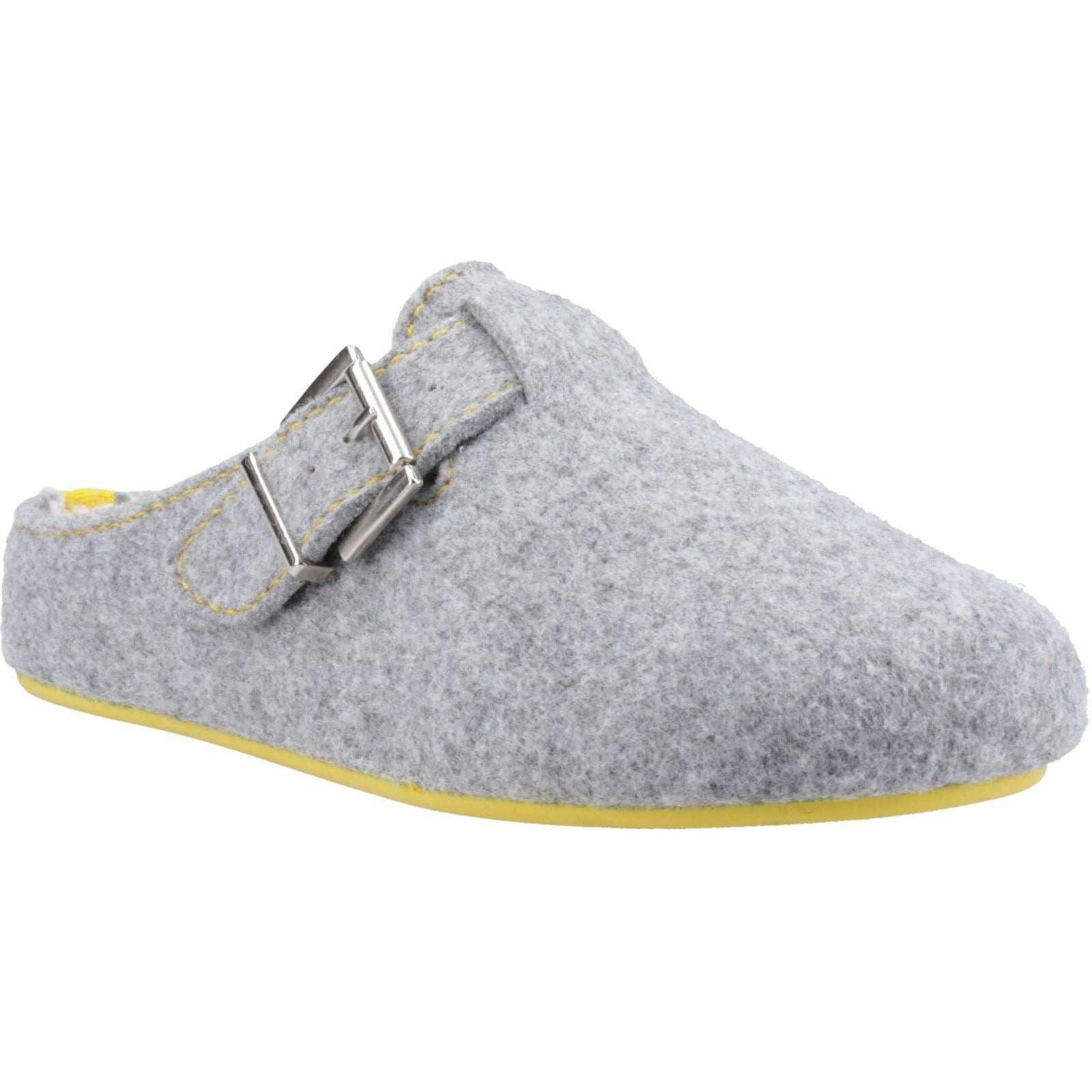 Hush Puppies Good 90% Recycled RPET Synthetic Women's Grey Slippers