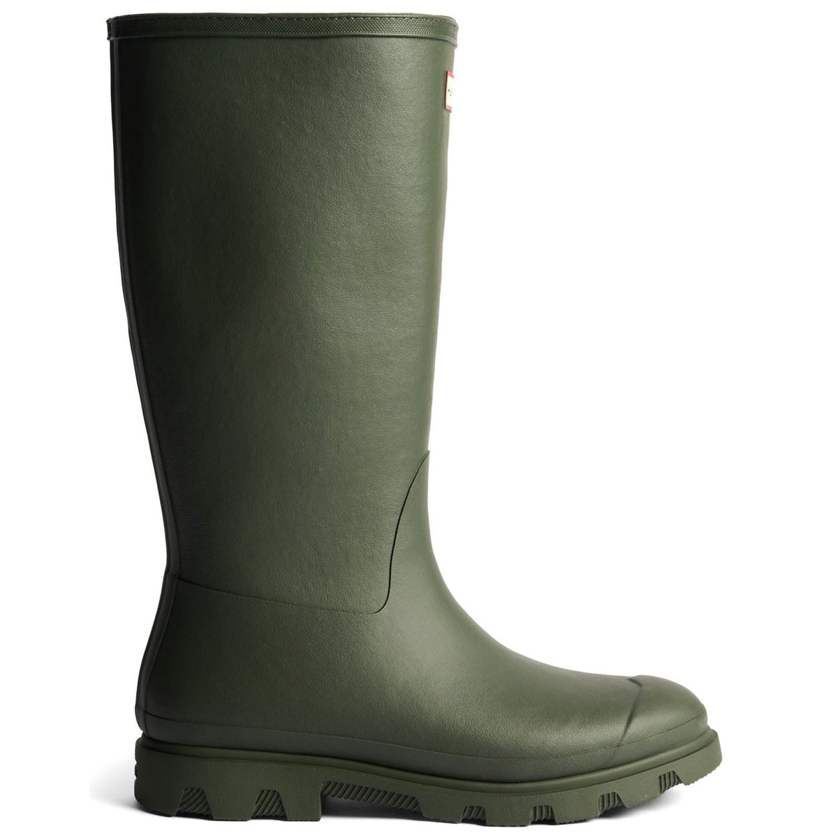Hunter Downpour Tall Insulated Boot Rubber Women's Dark Olive Wellington Boots