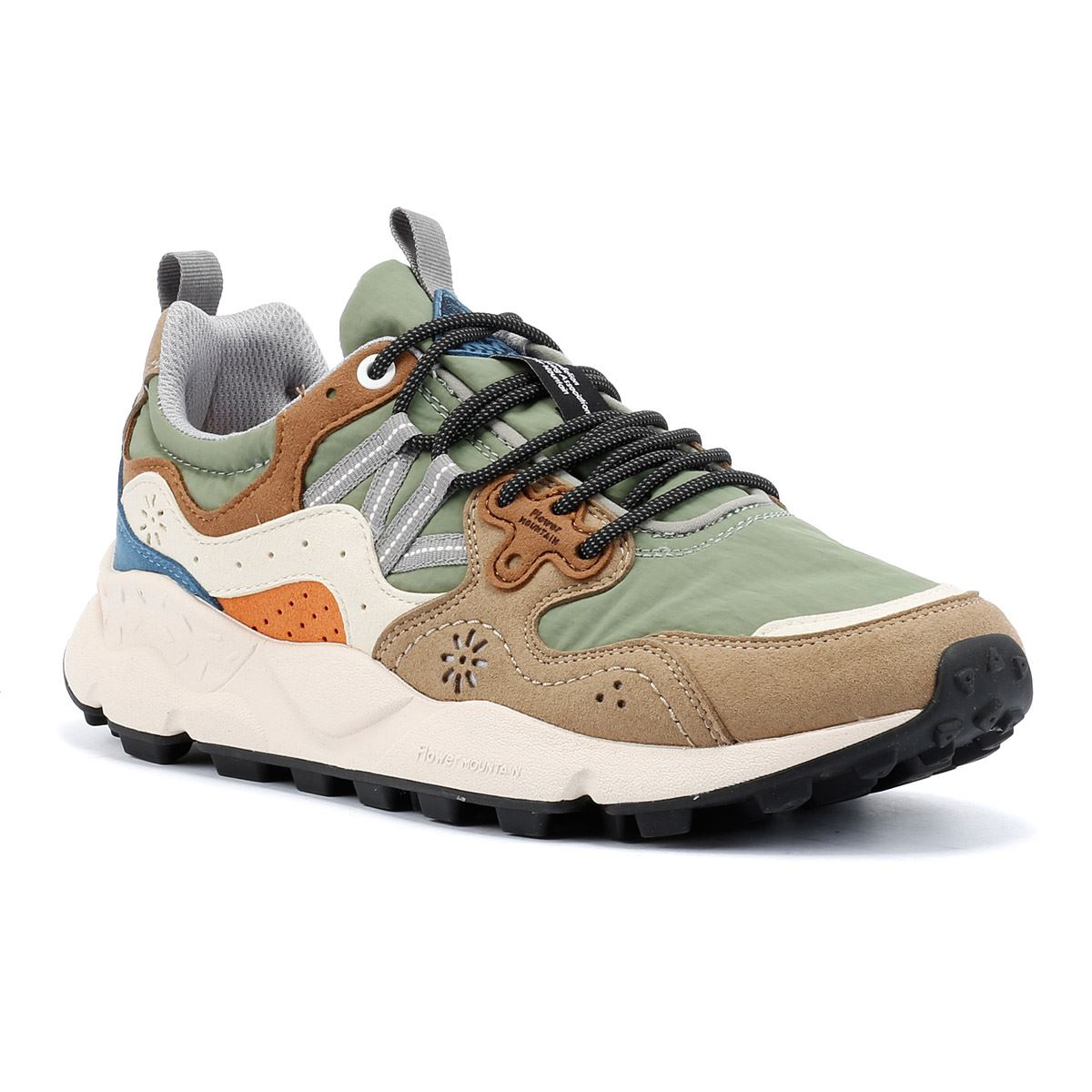 Flower Mountain Yamano 3 Men's Olive Trainers