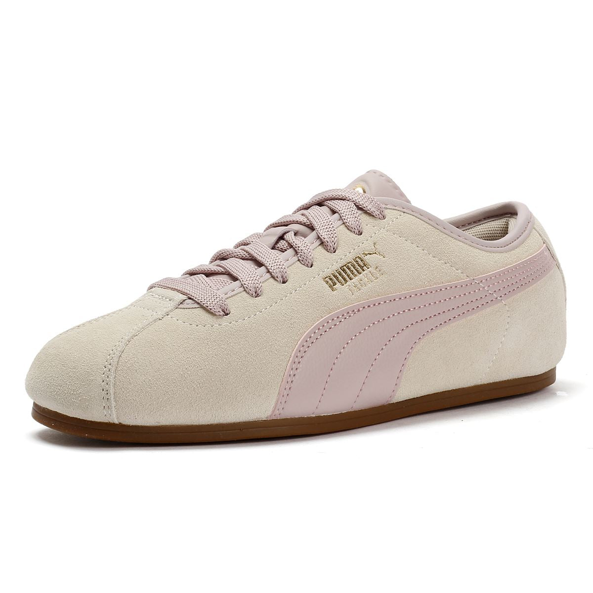 Puma Tackle Suede Women's Silver Fog/Misty Pink Trainers