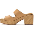 Hush Puppies Poppy Leather Women's Tan Sandals