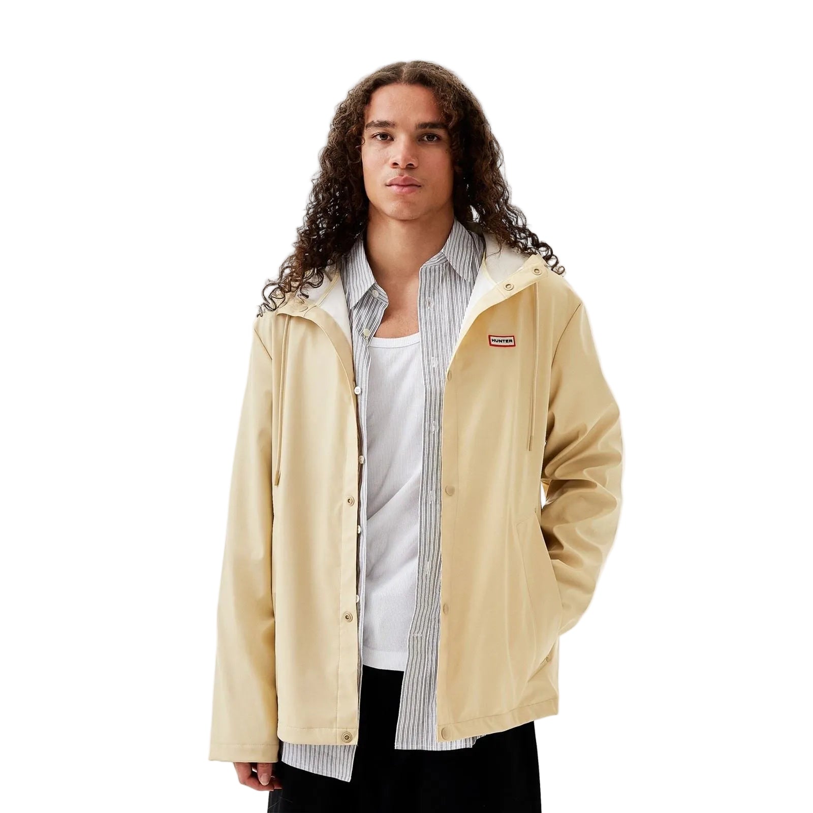 Hunter Izzy Hooded Grey Jacket