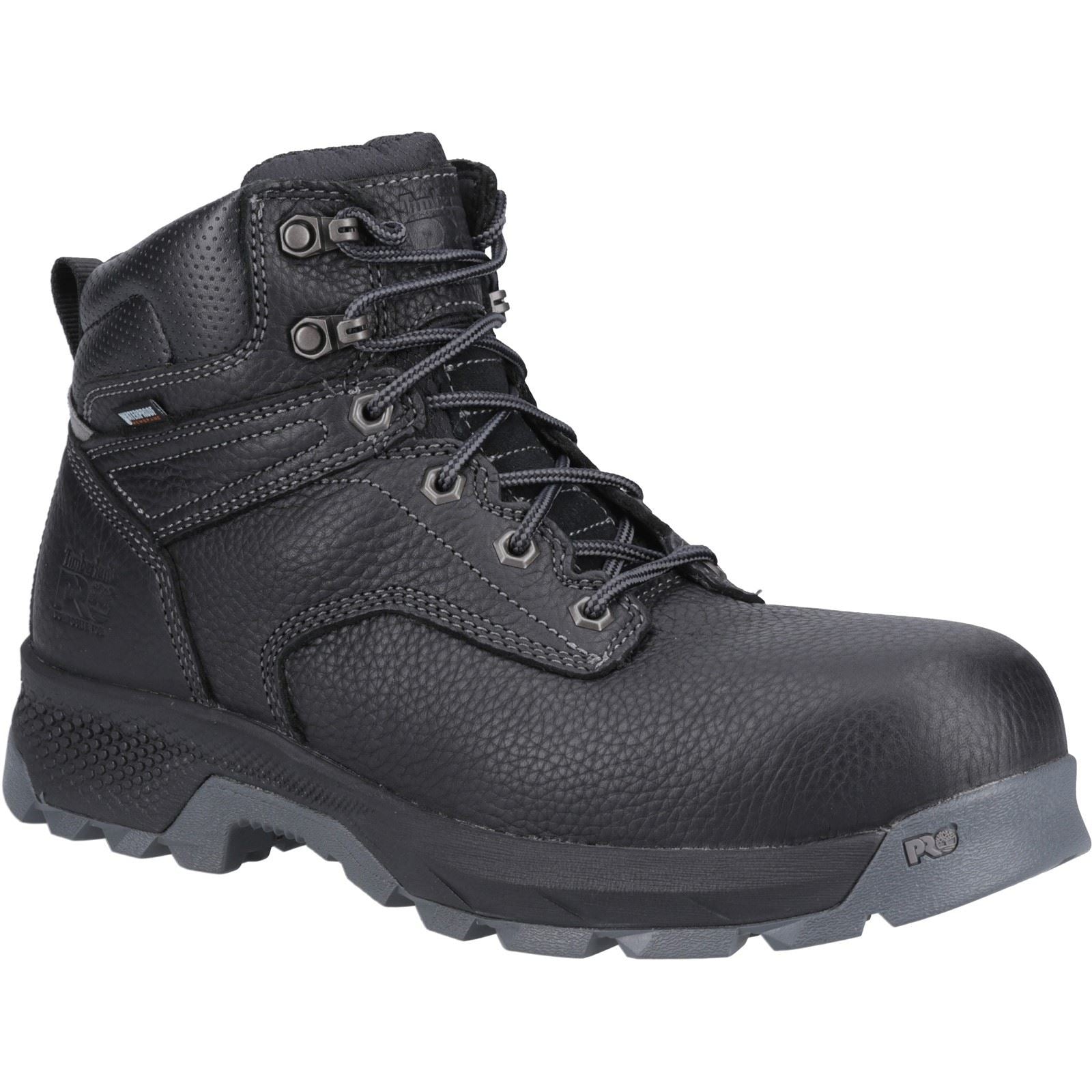 Timberland Pro Titan 6" Leather Black Safety Boots