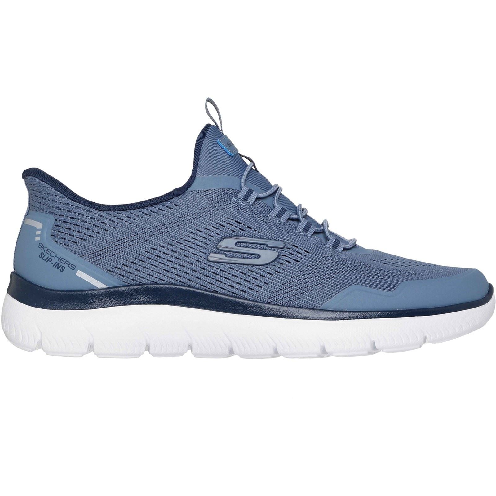 Skechers Summits Top Rate Textile Men's Slate Standard Trainers