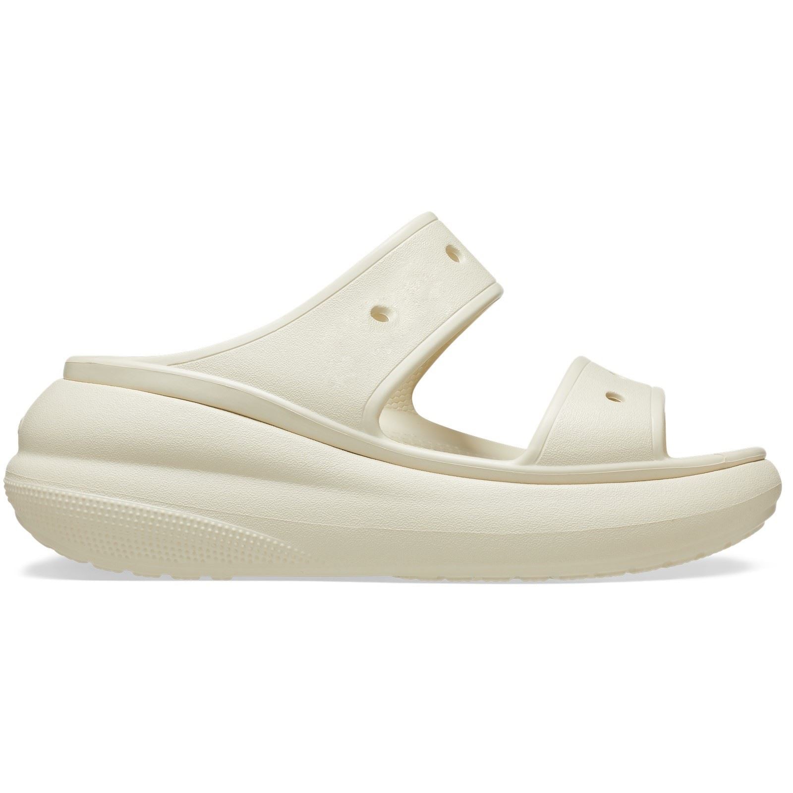 Crocs Classic Crush Synthetic Women's Bone Clogs