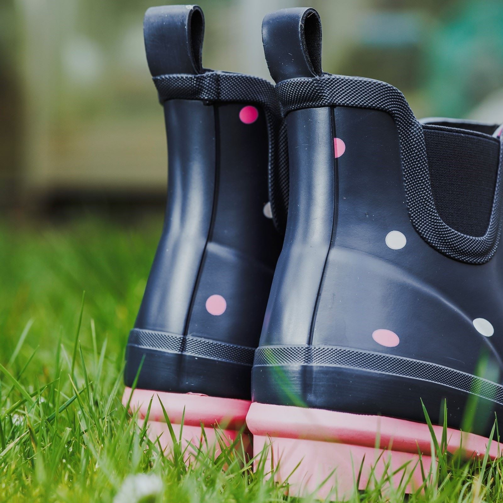 Cotswold Clarence Ankle Rubber Women's Spot Wellington Boots