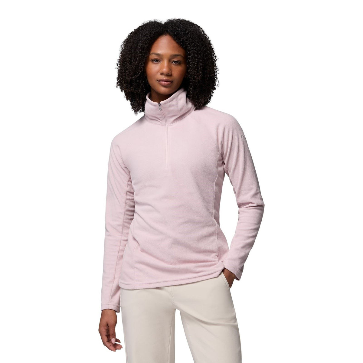 Columbia Glacial IV 1/2 Zip Polyester Women's Pink Fleece Pullover