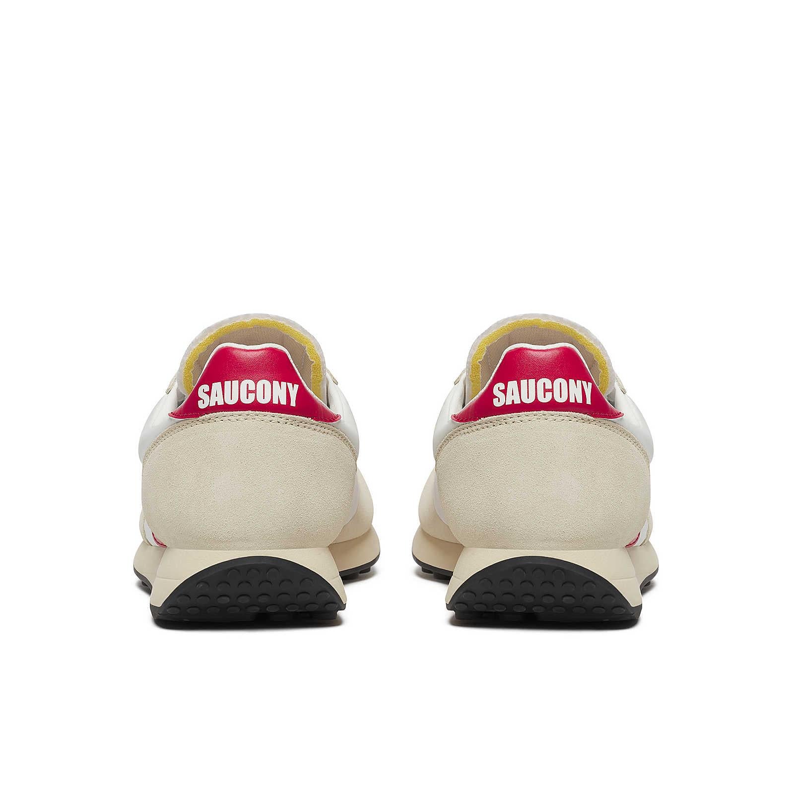 Saucony Trainer 80 White/Red Trainers