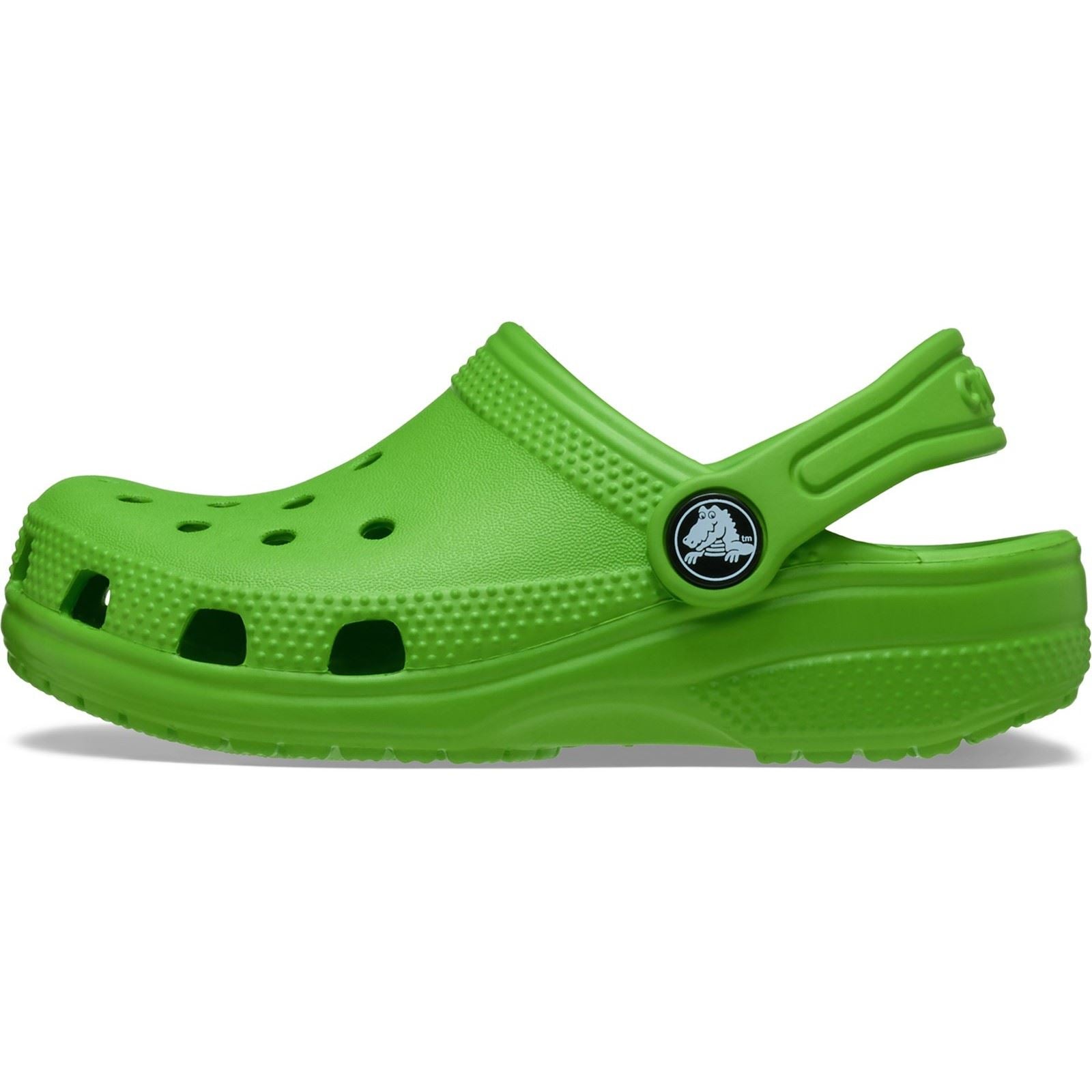 Crocs Classic Toddler EVA Unisex Kid's Crocs Green Clogs