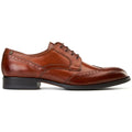 Base London Bell Leather Men's Burnt Tan Brogues Shoes
