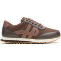 Hush Puppies Seventy8 Leather Men's Brown Trainers