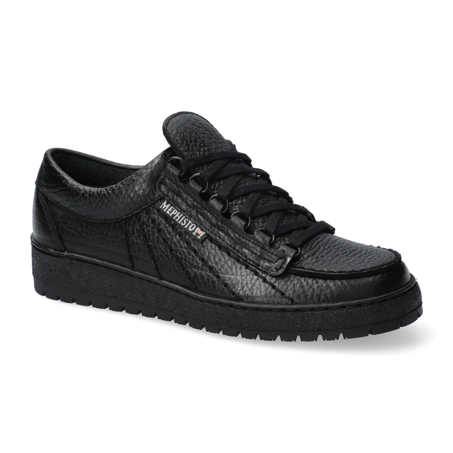 Mephisto Rainbow Mamouth 714 Leather Men's Black Shoes