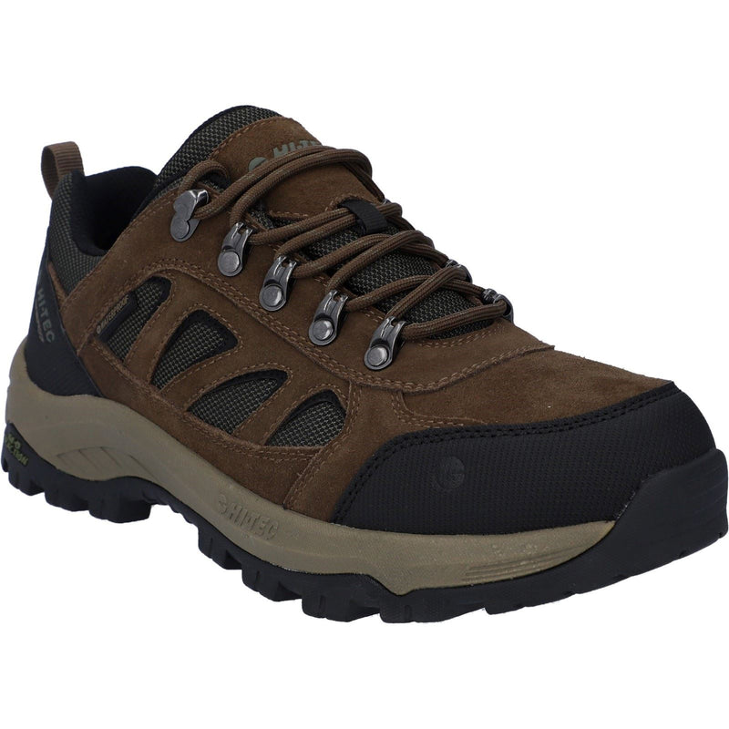 Hi-Tec Bandera Expedition Low Leather Men's Smokey Brown/Khaki Hiking Boots