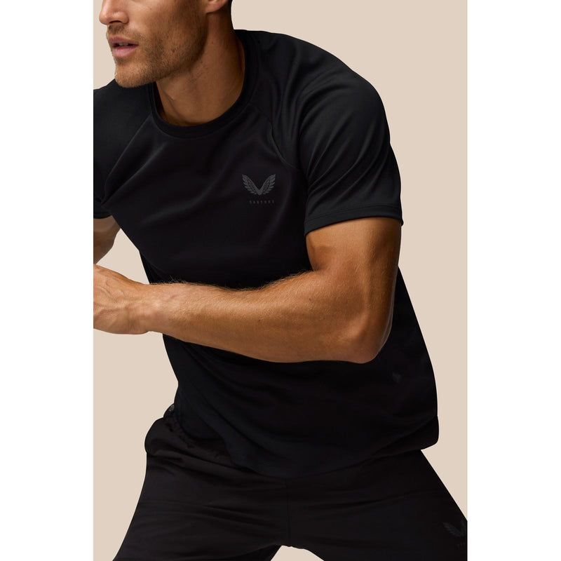 Castore Adapt Training T-Shirt Polyester Men's Black Activewear T-Shirts
