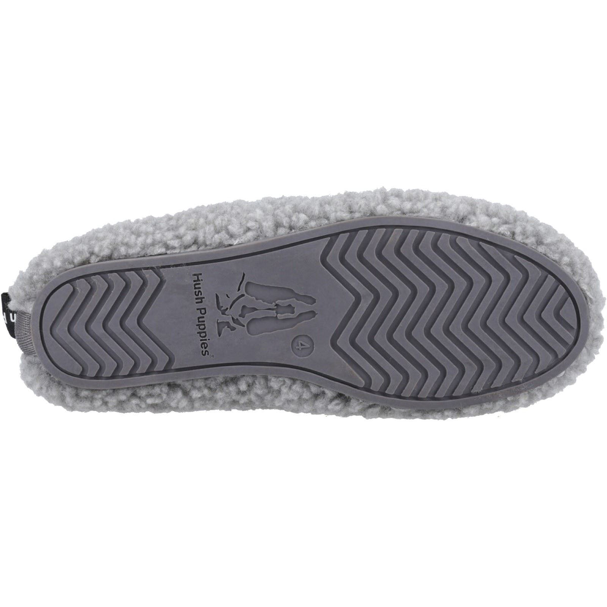 Hush Puppies Emily Faux Fur Women's Grey Slippers