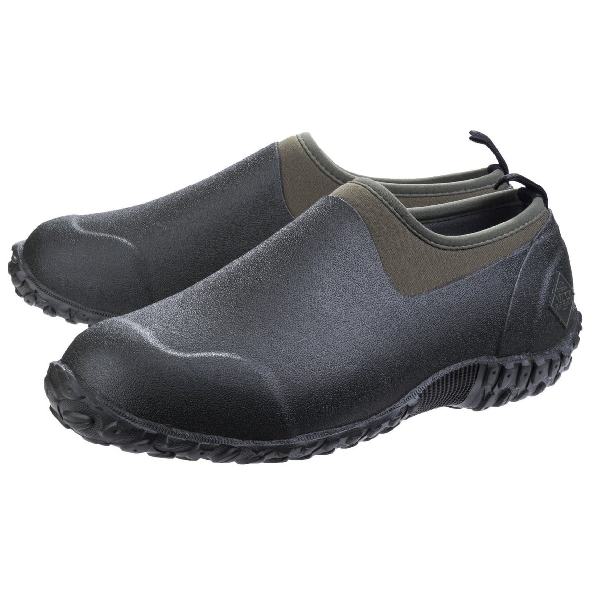 Muckster II Low Rubber Black Moss Wellies Shoes