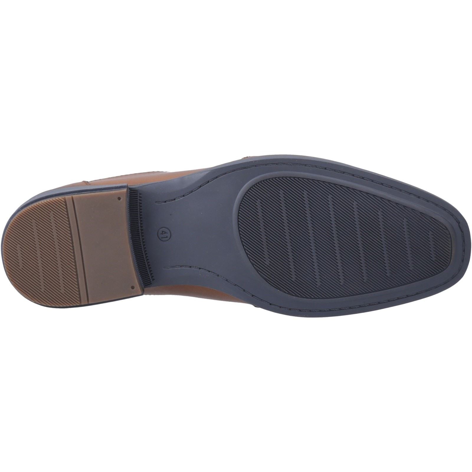 Pod Spear Leather Men's Cognac Slip-On Shoes
