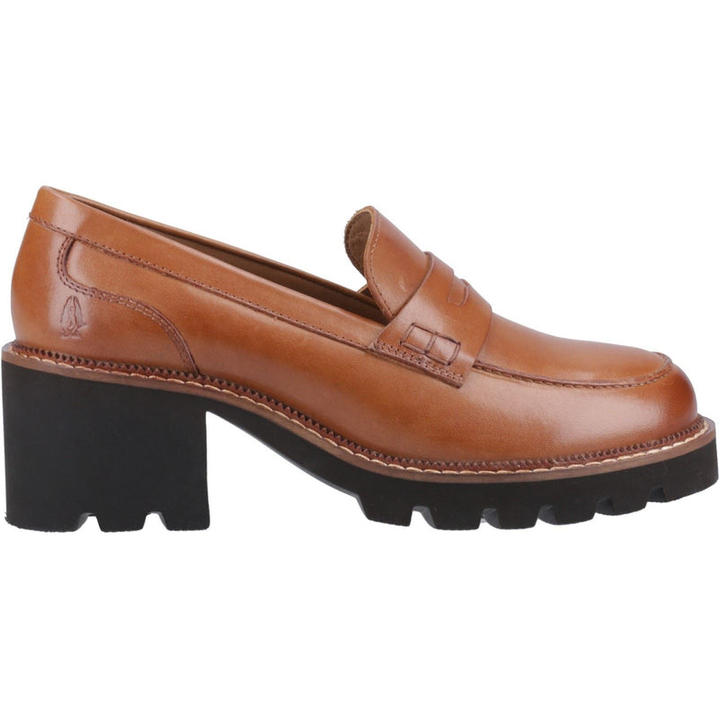 Hush Puppies Giavanna Leather Women's Tan Loafers