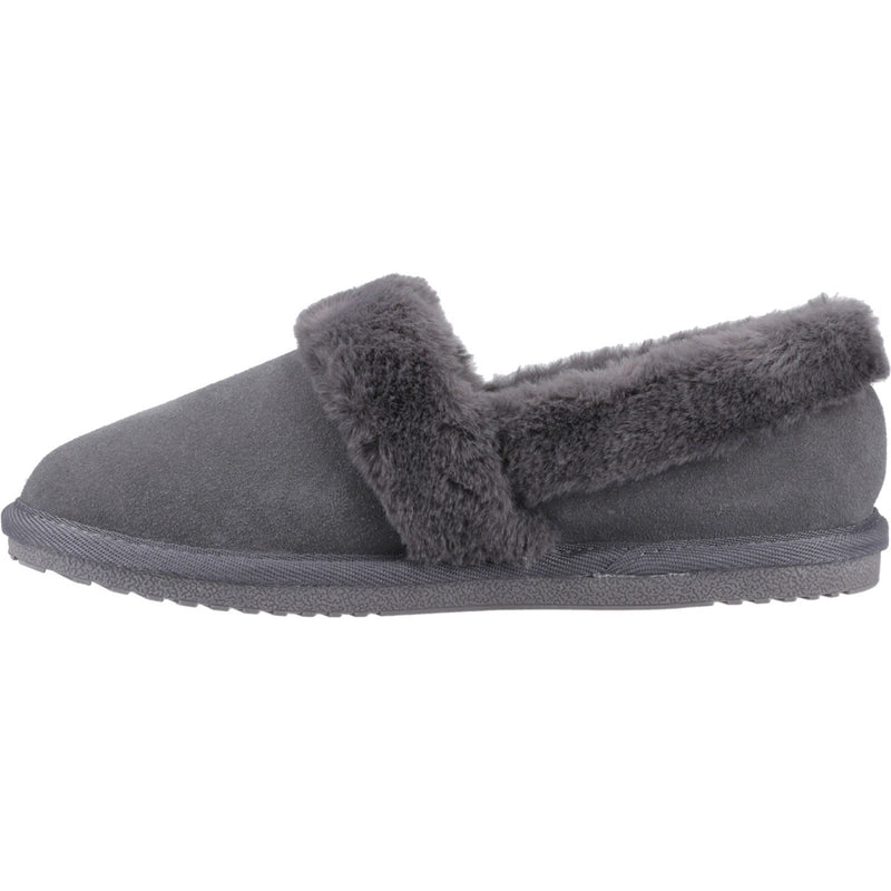 Hush Puppies Ariel Suede Women's Grey Slippers