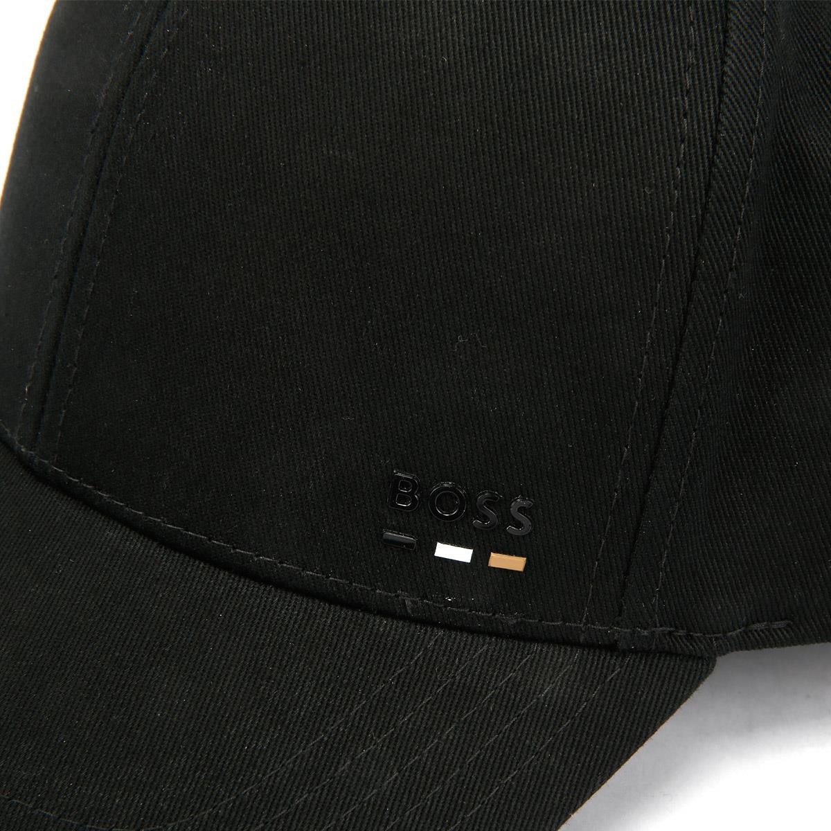 Boss Zed Stripe Cotton Men's Black Caps