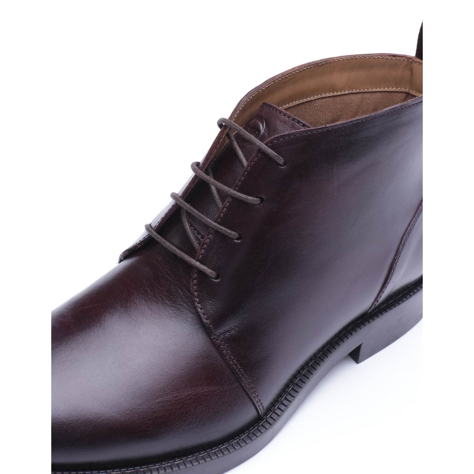 Base London Marco Leather Men's WASHED BROWN Ankle Boots