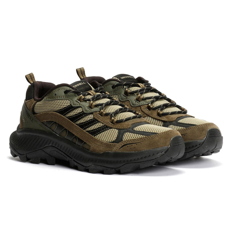 Merrell Speed Strike Trek Men's Olive Trainers –