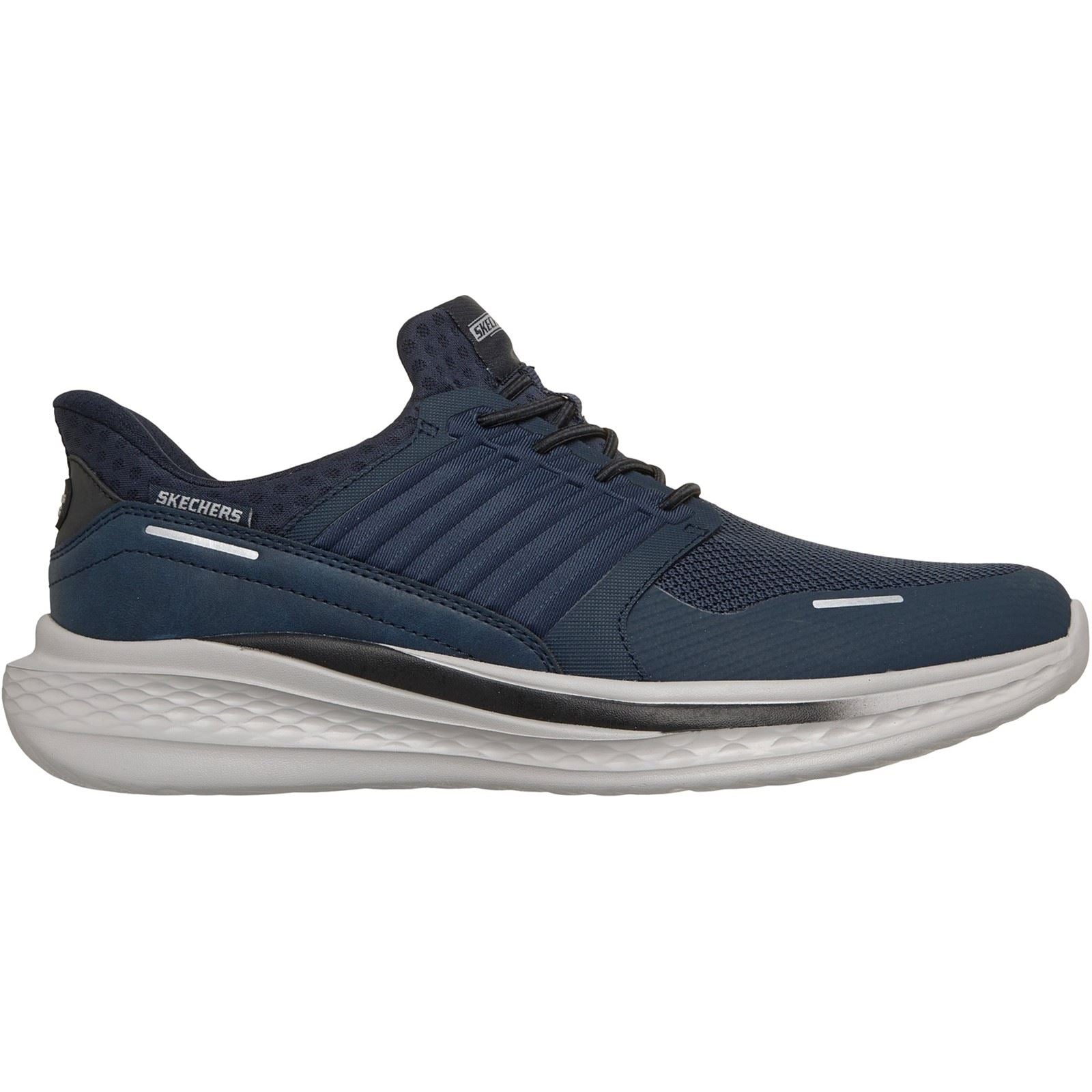 Skechers Slade Luther Men's Navy Synthetic / Mesh Trainers