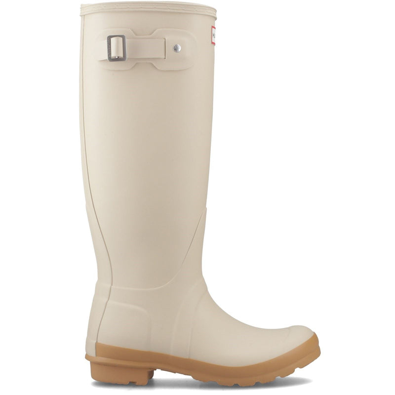 Hunter Original Tall Boot Rubber Women's Gravel/Biscuit Wellington Boots