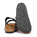Birkenstock Arizona Birko-Flor Mens Black Narrow Sandals