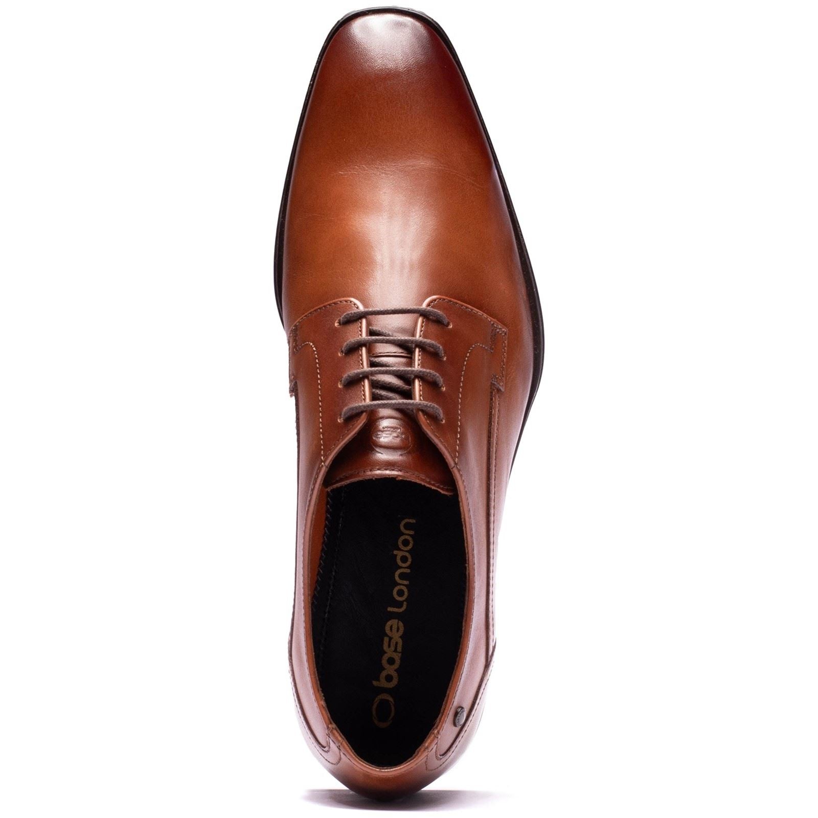 Base London Vance Leather Men's TAN Derby Shoes