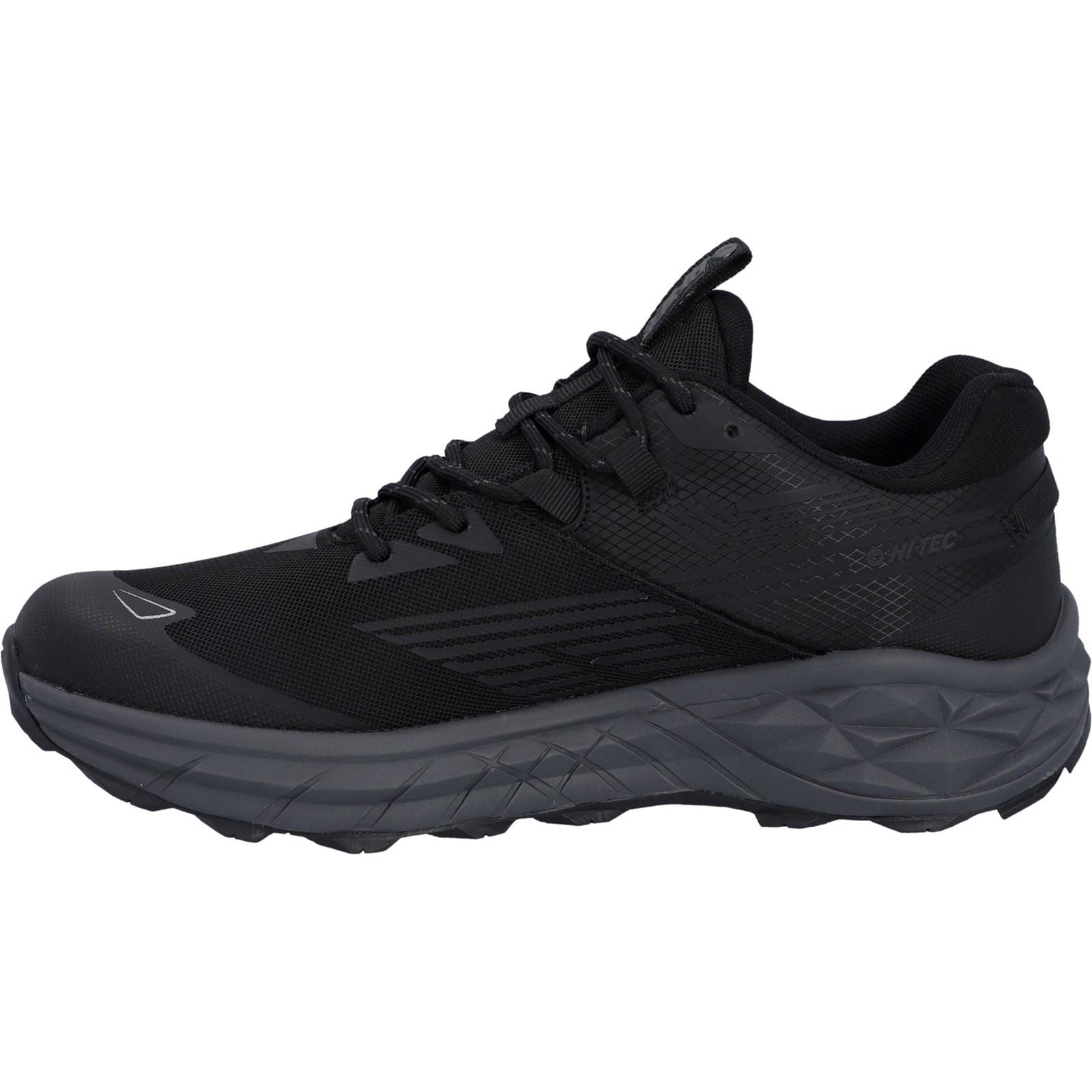 Hi-Tec Fuse Trail Low Polyester Men's Black/Charcoal Hiking Shoes