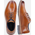 Hush Puppies Julian Leather Men's Tan Lace-Up Shoes