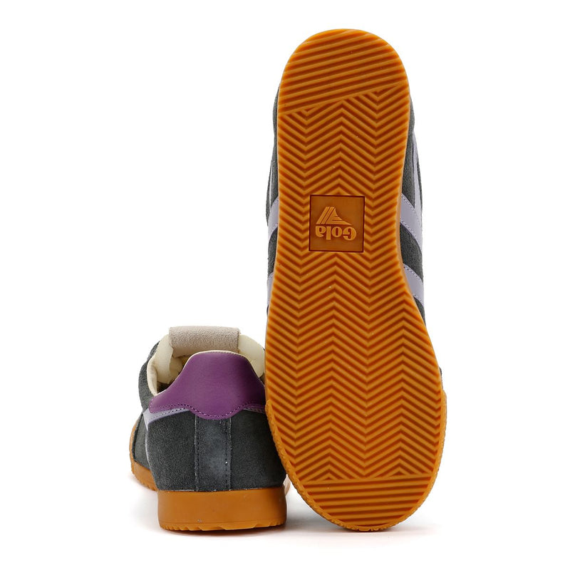 Gola Elan Suede Women's Storm/Foxglove Trainers