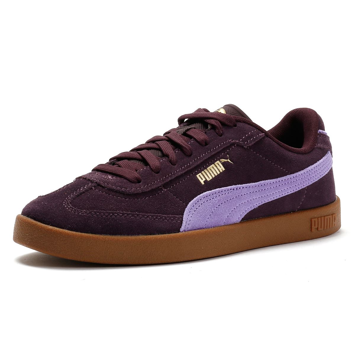Puma Club II Era Suede Plum Trainers