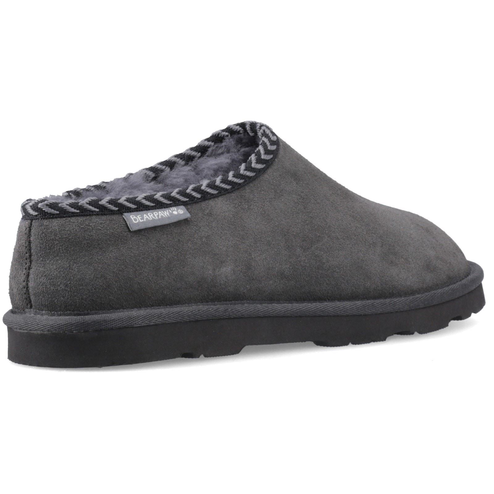 Bearpaw Beau Suede Men's Dark Grey Slippers
