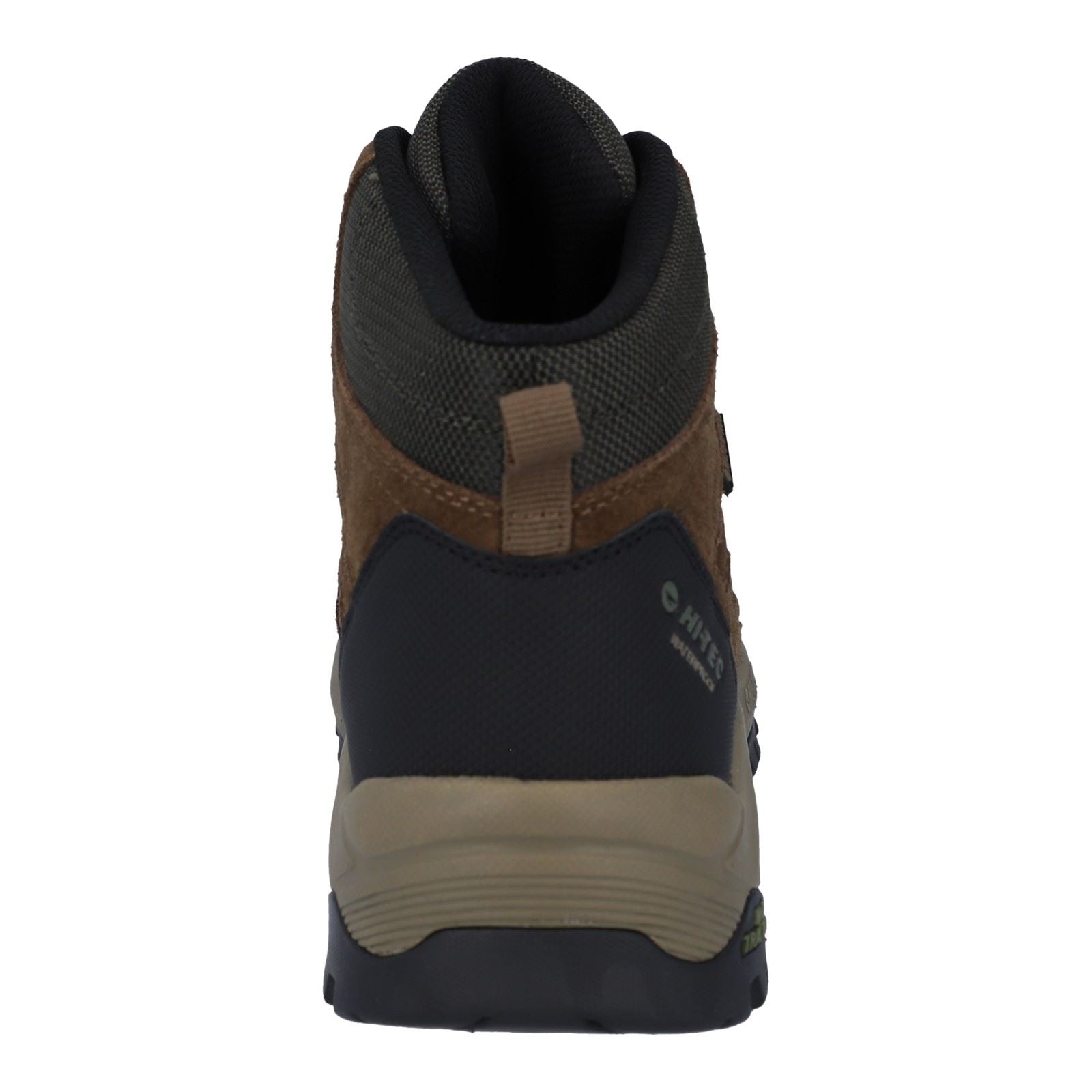 Hi-Tec Bandera Expedition Mid Wide Leather Men's Smokey Brown/Khaki Hiking Boots