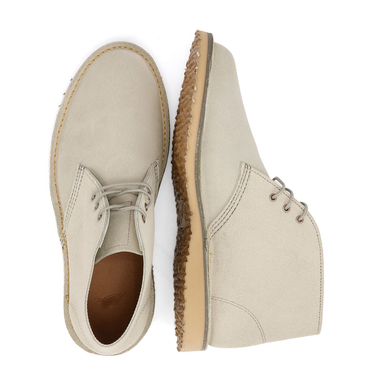 Red Wing 3309 Weekender Chukka Leather Men's White Sand Mohave Boots