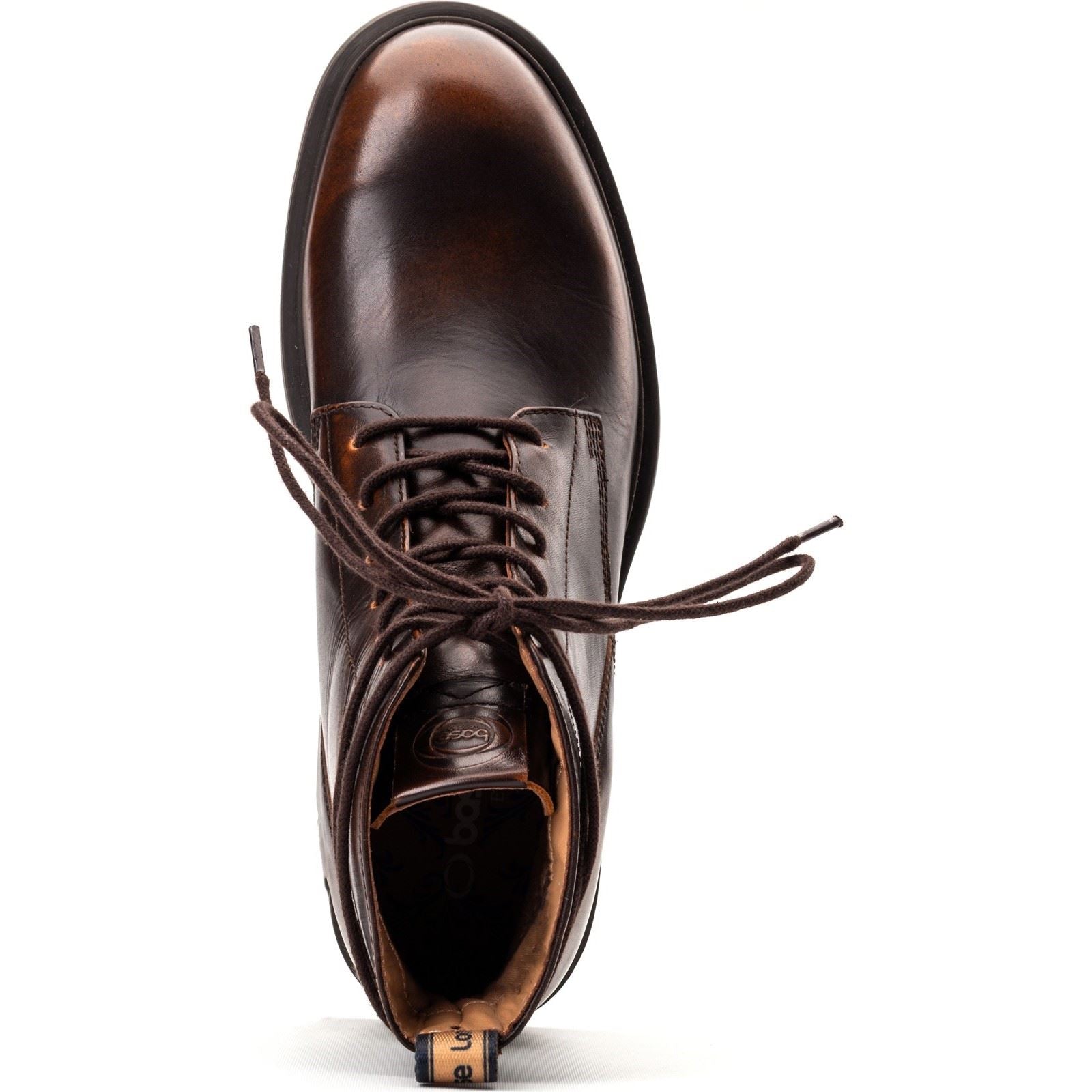 Base London Brunel Leather Men's Brown Ankle Boots