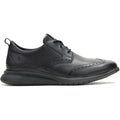 Hush Puppies Advance Leather Men's Black/Black Lace-Up Shoes