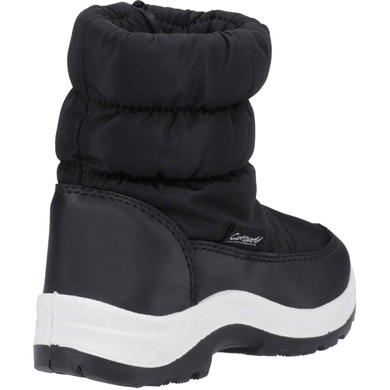 Cotswold Tirely Textile Black Wellington Boots