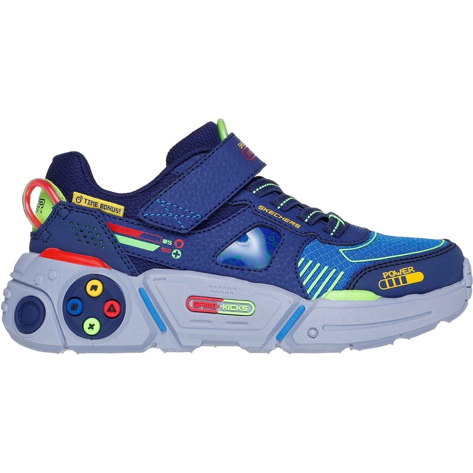 Skechers Game Kicks: Gametronix 2.0 Navy/Multi Trainers
