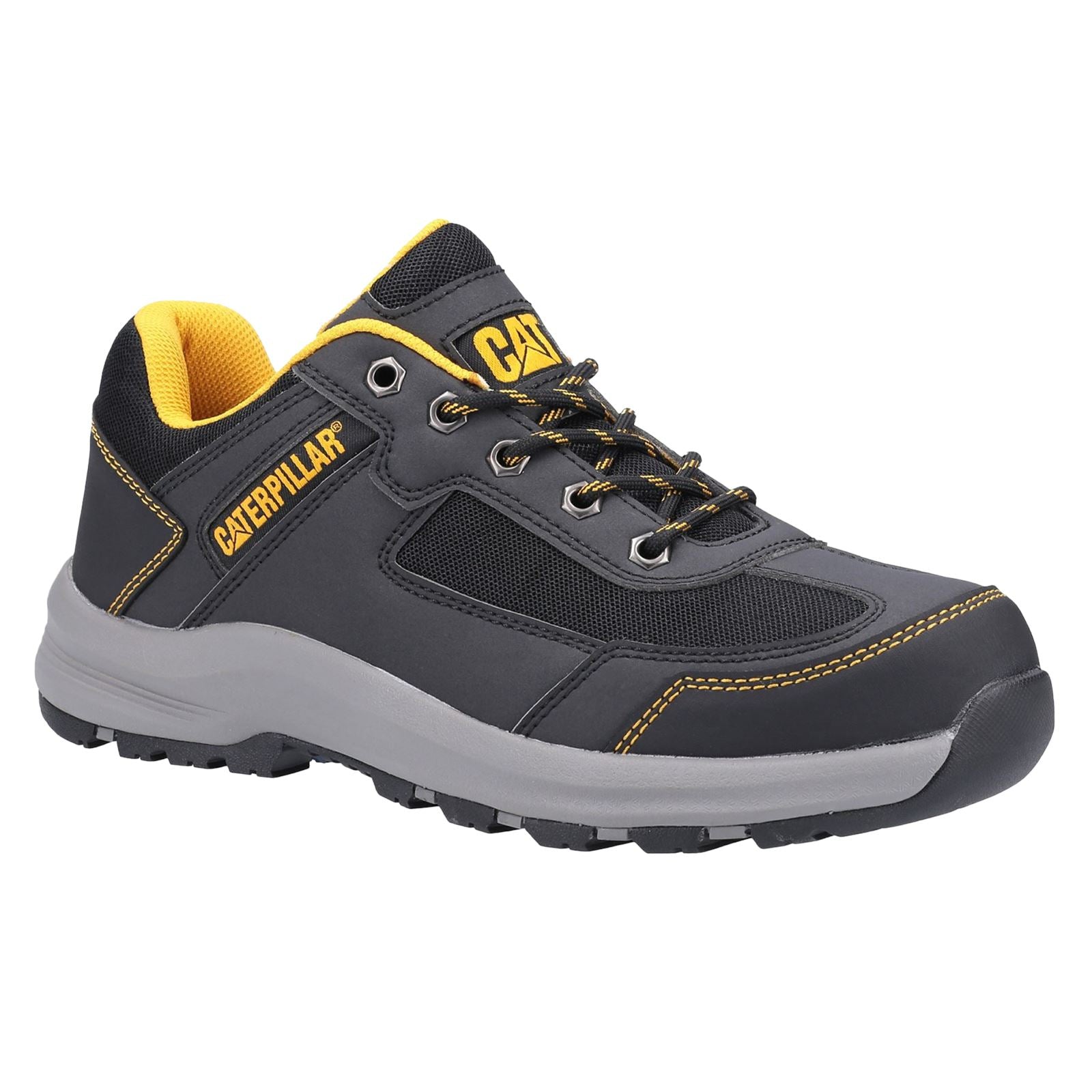 Caterpillar Elmore Low Synthetic Grey Safety Trainers