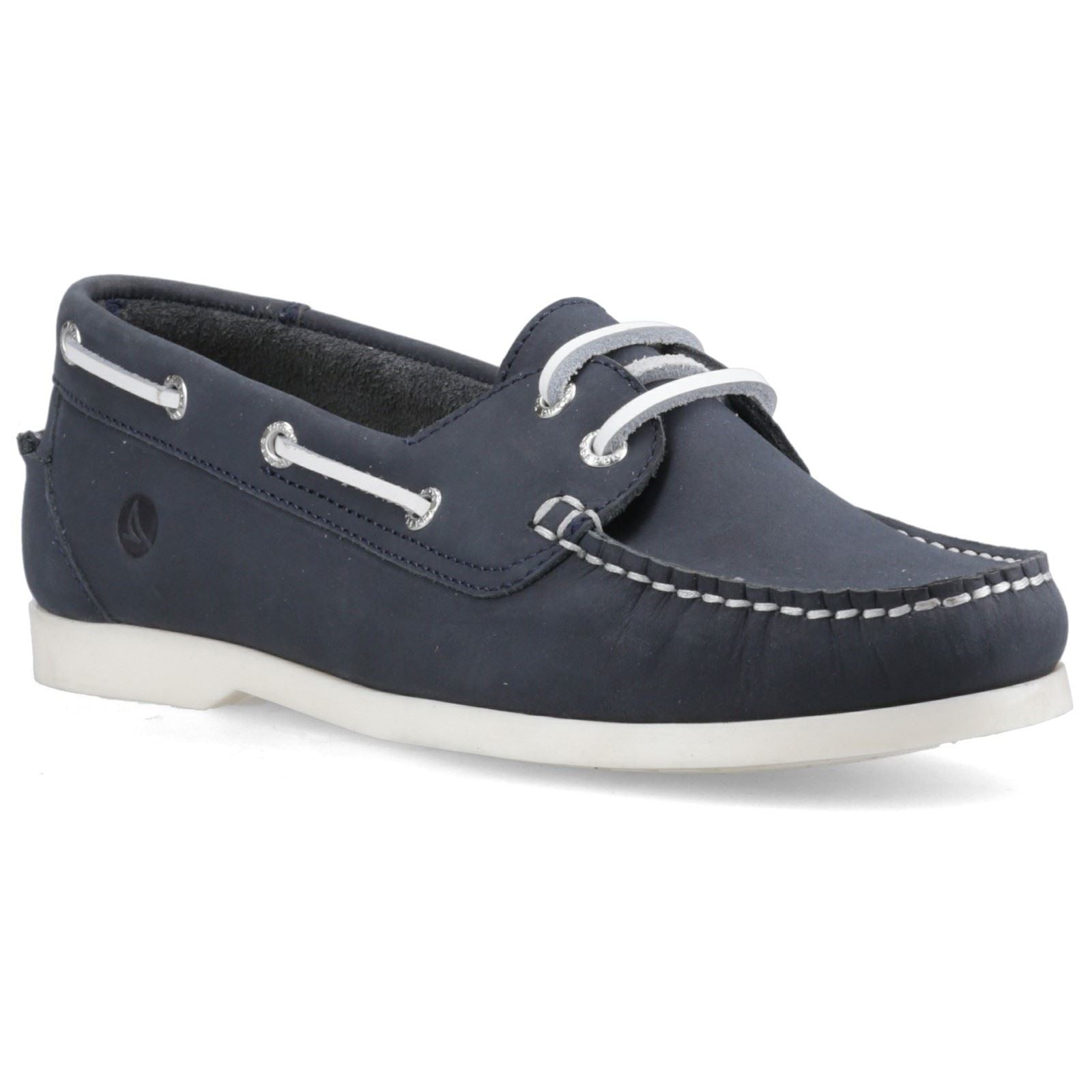 Sperry Balboa 2 Eye Boat Nubuck Women's Navy Boat Shoes