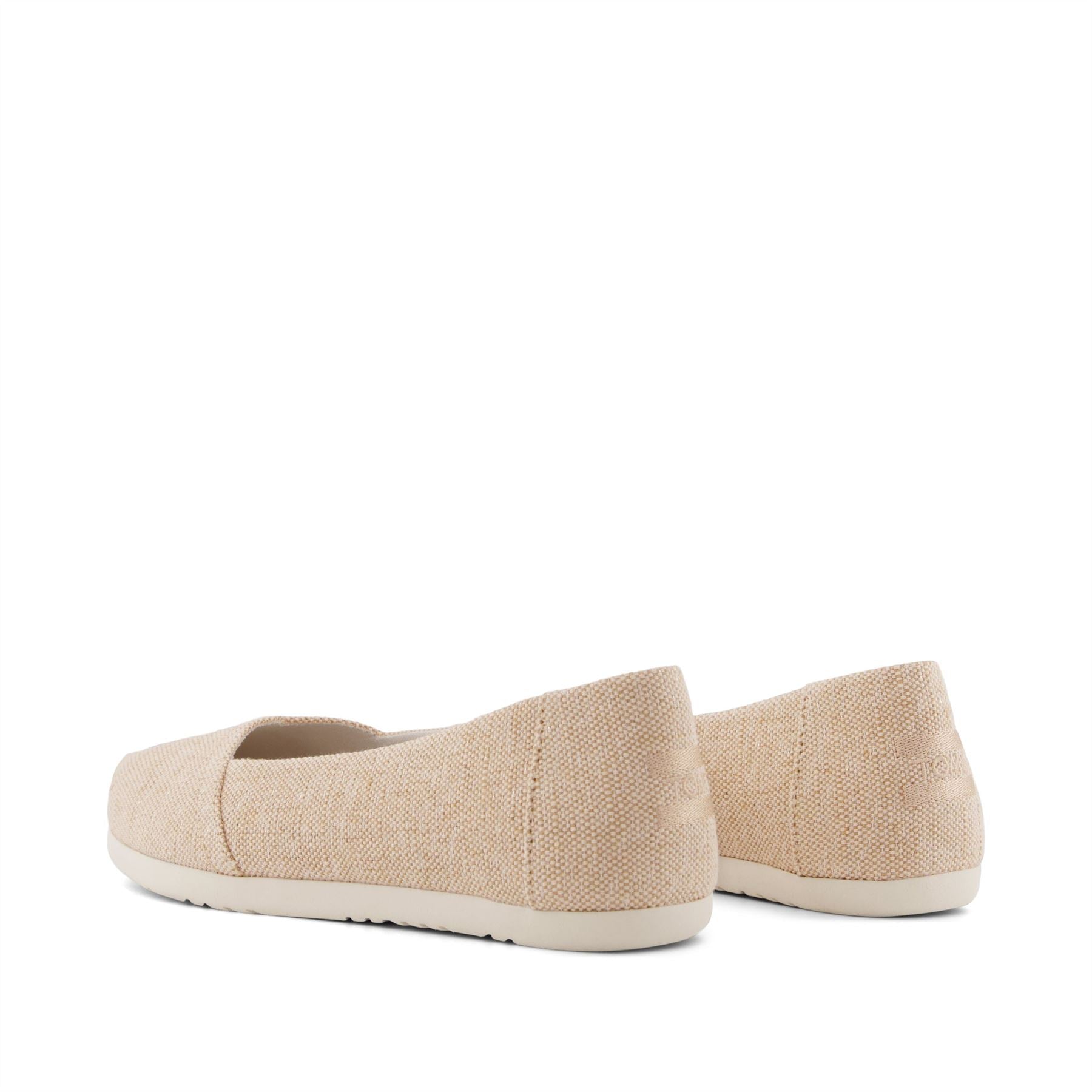 TOMS Alpargata Ballet Canvas Women's Champagne Espadrilles