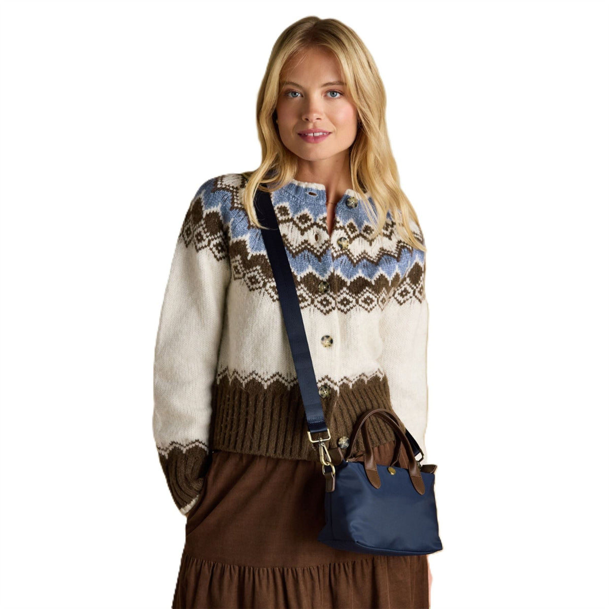 Joules Edie Women's Navy Mini Crossbody Bag