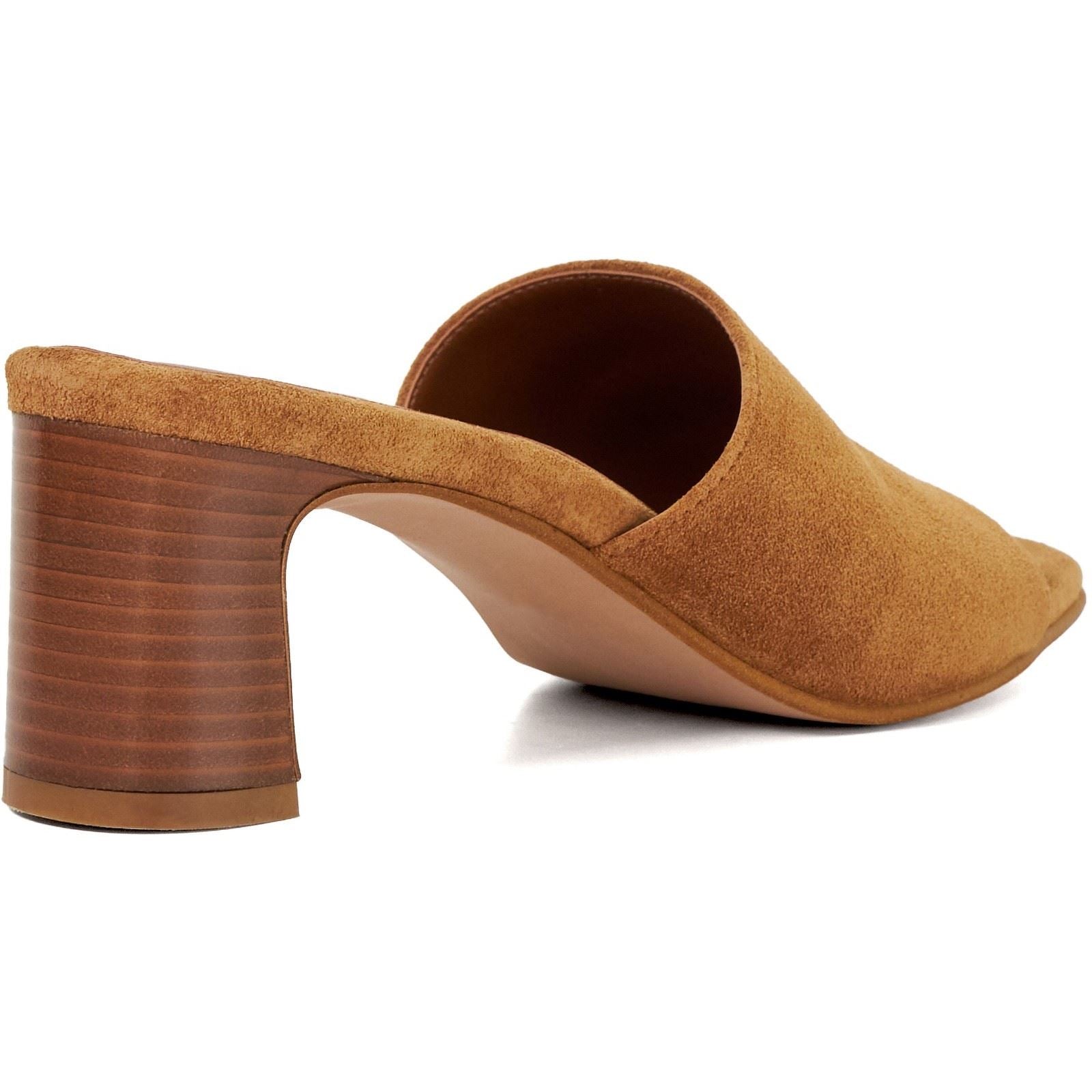 Dune Jule Suede Women's Tan Heels