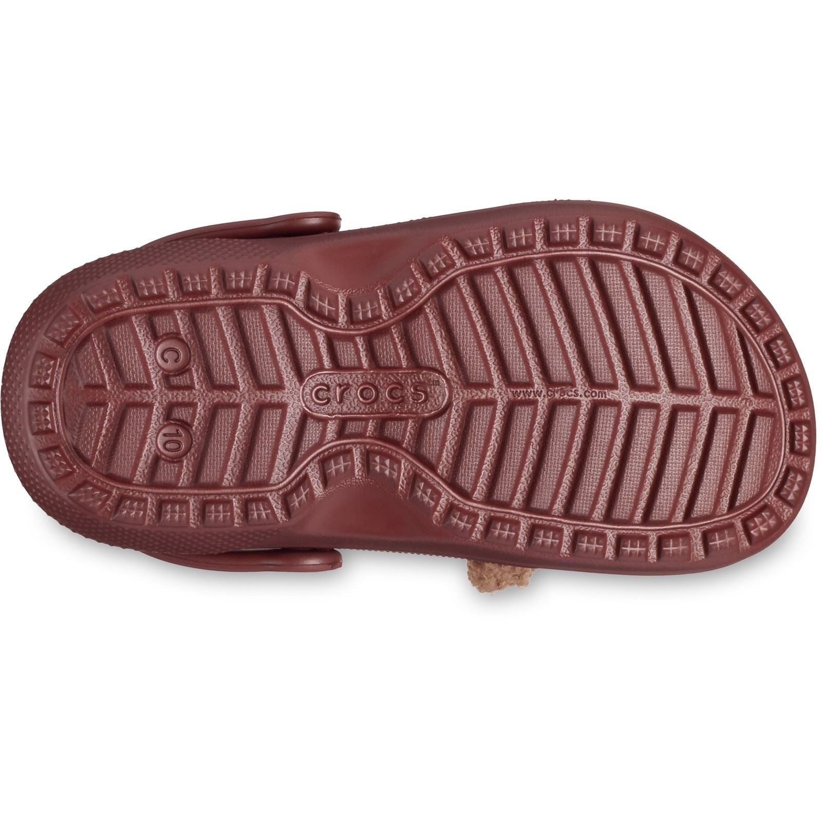 Crocs Toddler Classic Lined Synthetic Bear Clogs