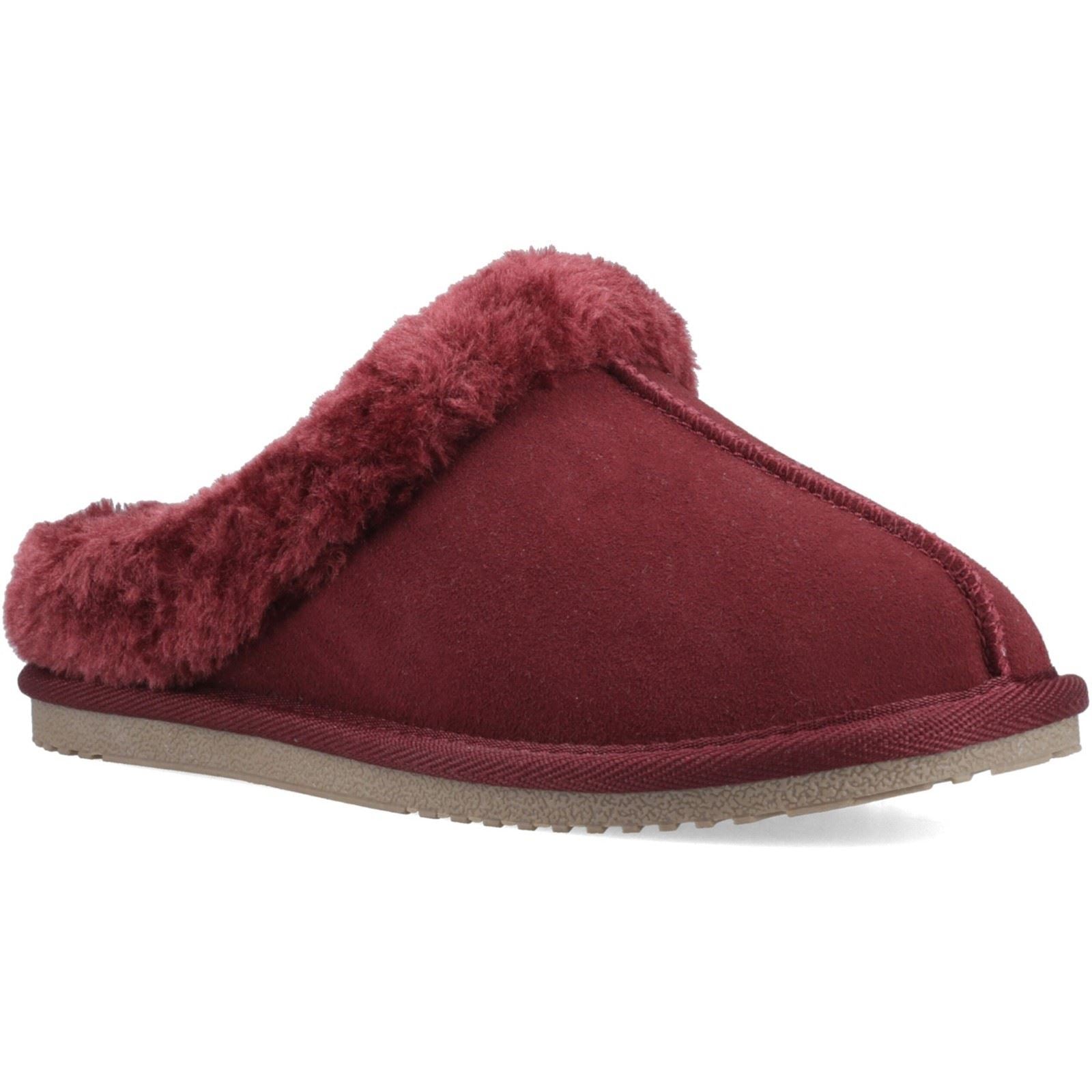 Hush Puppies Amara Suede Women's Bordeaux Slippers