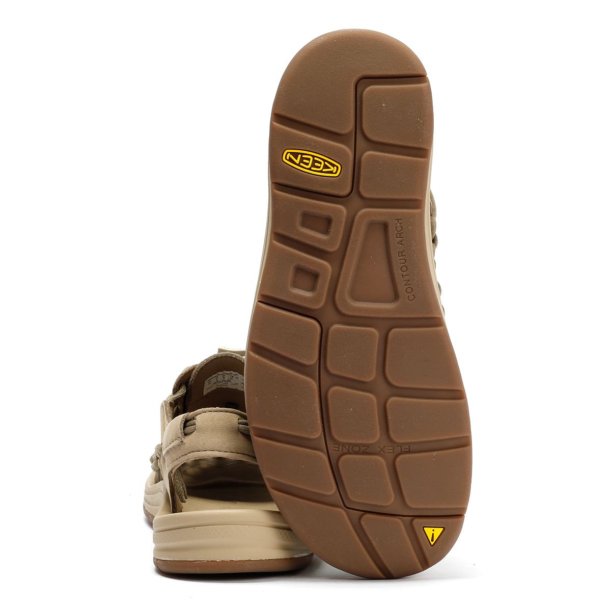 Keen Uneek Men's Timberwolf/Plaza Taupe Sandals