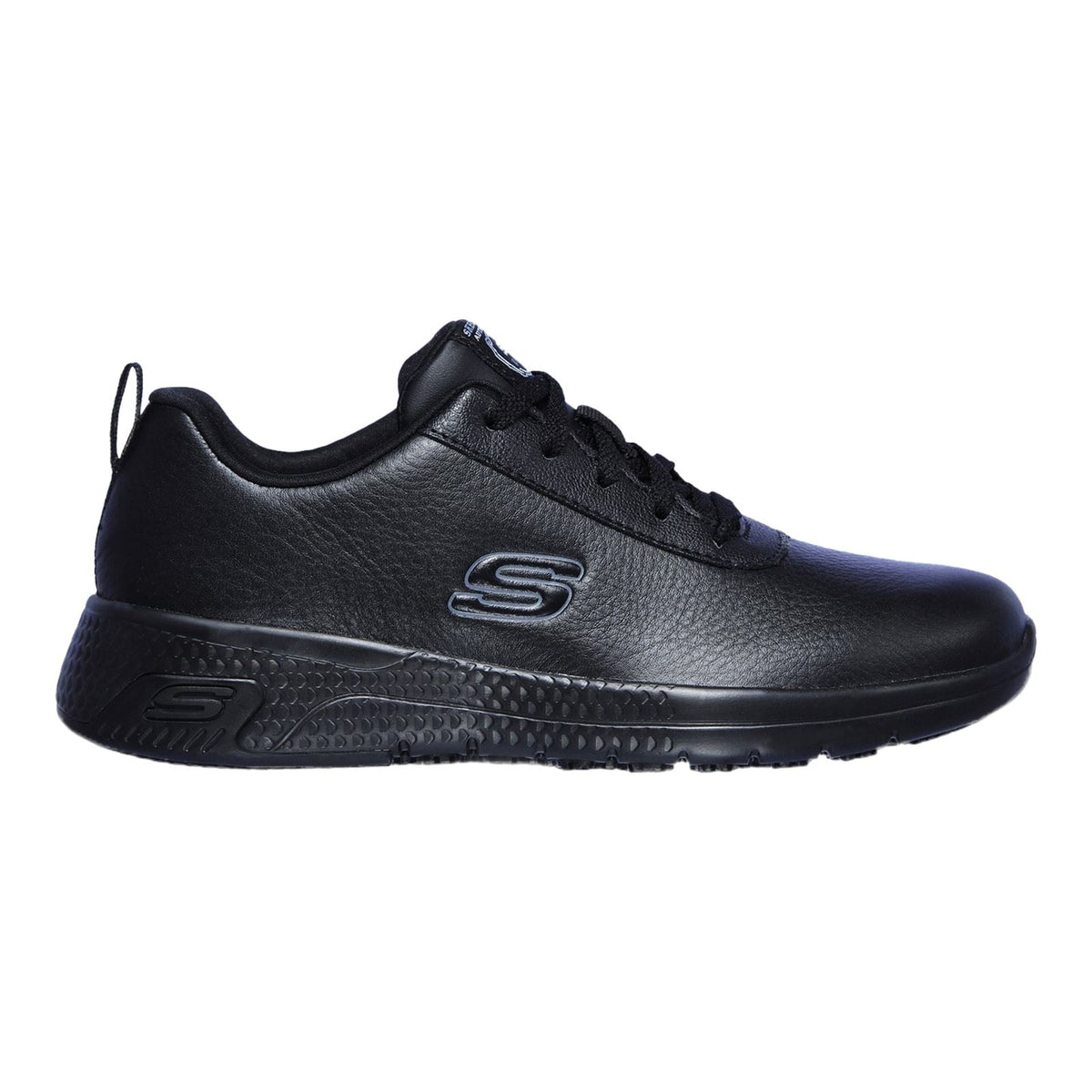 Skechers Workwear Marsing Gmina Leather Women's Black Safety Trainers